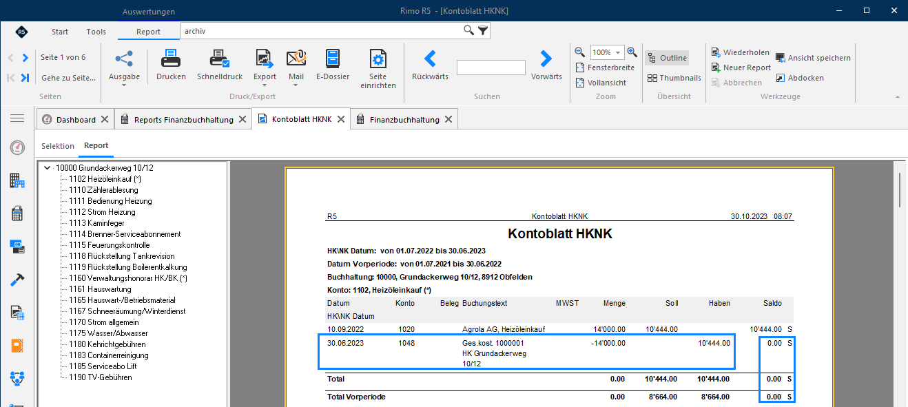 Screenshot: Funktionsauswahl für automatische Mieterauszahlungen im Modul Kredi-Integral