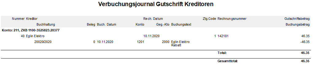 Screenshot: Auswahl Rechnung auf nicht zahlen setzen im Bereich Kredi-Integral