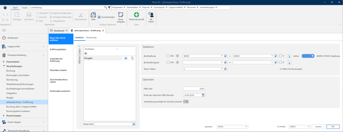 Screenshot: Integration mit nicht verbuchbaren Buchungen im Integrationsfile