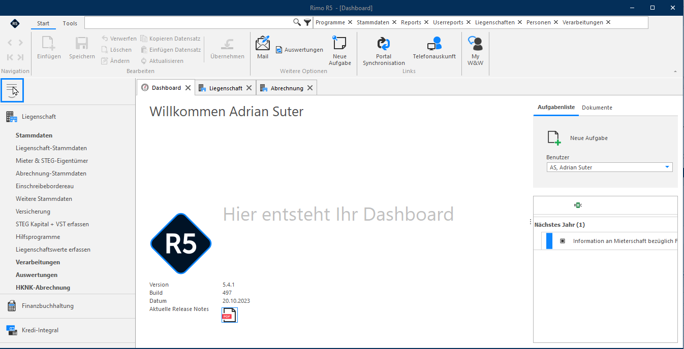 Screenshot: Prüfung der E-Mail-Verbindung