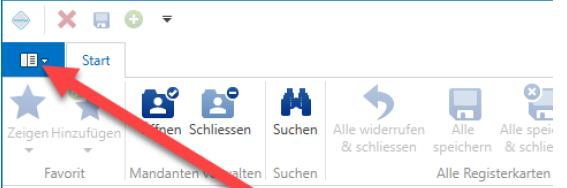 Screenshot: Einrichtung Abnahme App