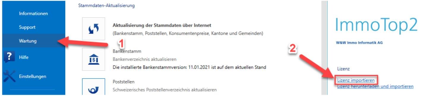Screenshot: Einrichtung Abnahme App