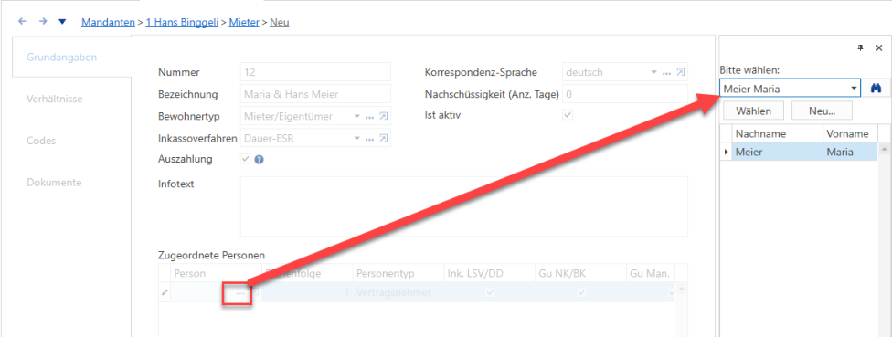 Screenshot: 1.11 Mieter bilden