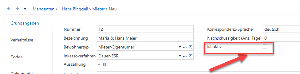 Screenshot: 1.11 Mieter bilden