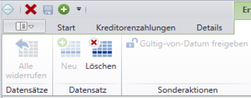 Kreditorenzahlungen/ Zahlungen aus Zahlungsvorschlag entfernen