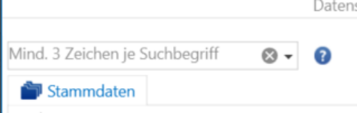 Navigationsbaum/Suche
