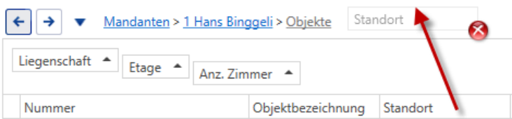 Übersichten/Spaltentitel entfernen