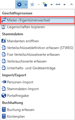 Assistent Mieter-/Eigentümerwechsel