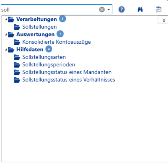 Suche nach einer Funktion