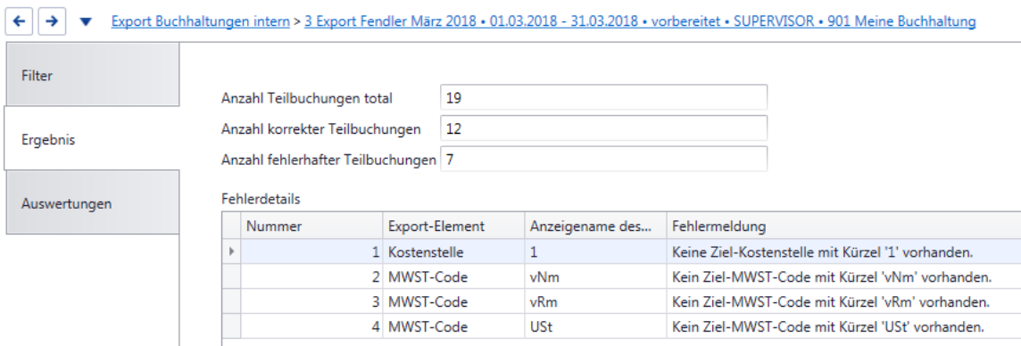Verarbeitungen/Schnittstellen/Export Buchhaltungen intern/Verarbeitungsprotokoll