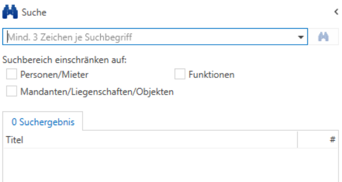 Suchfunktion