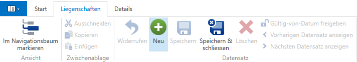 Stammdaten/Mandaten/Liegenschaften