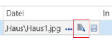 Stammdaten/Mandanten Dokumente - Dokument öffnen